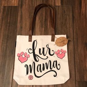 🐶 NWT Simply Southern “Fur Mama” shoulder bag